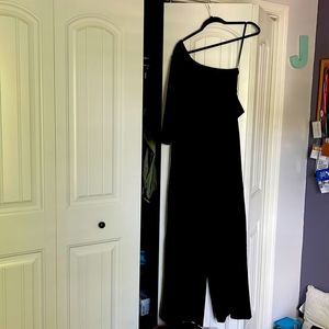 One Piece black Pants Suit- NWT
